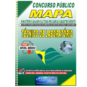 Apostila Concurso do Mapa 2024 Técnico de Laboratório